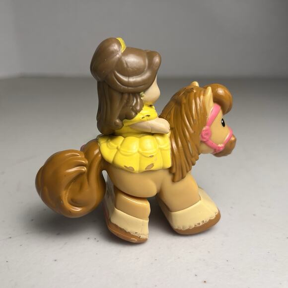 Fisher Price Little People Disney Klip Klop Princess Belle Horse Beauty & Beast - Picture 8 of 12